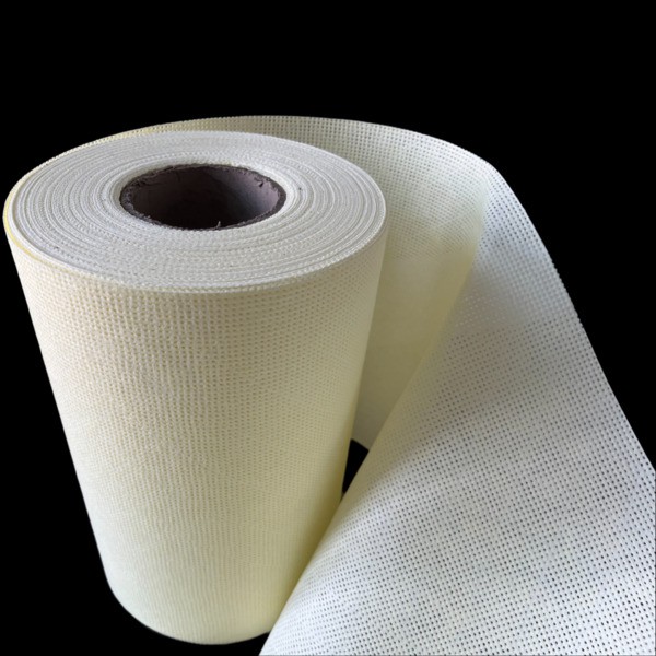 Cyfryngau hidlo hylif nonwoven viscose tyllog